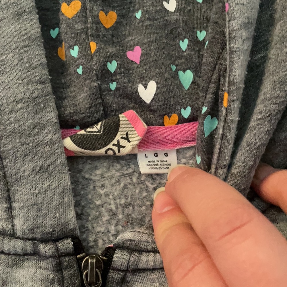 Roxy zip up sweatshirt - Picture 4 of 6